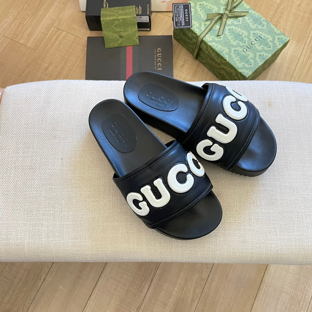 Gucci Alphabet Bread Slippers