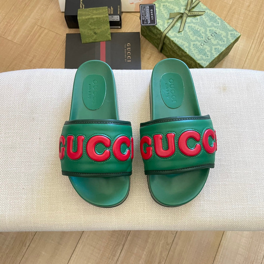 Gucci Alphabet Bread Slippers