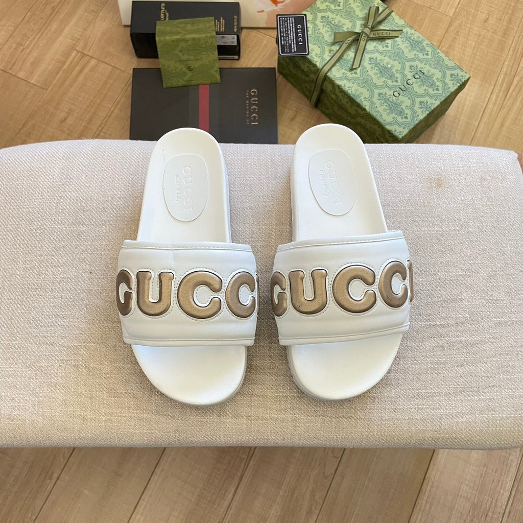 Gucci Alphabet Bread Slippers