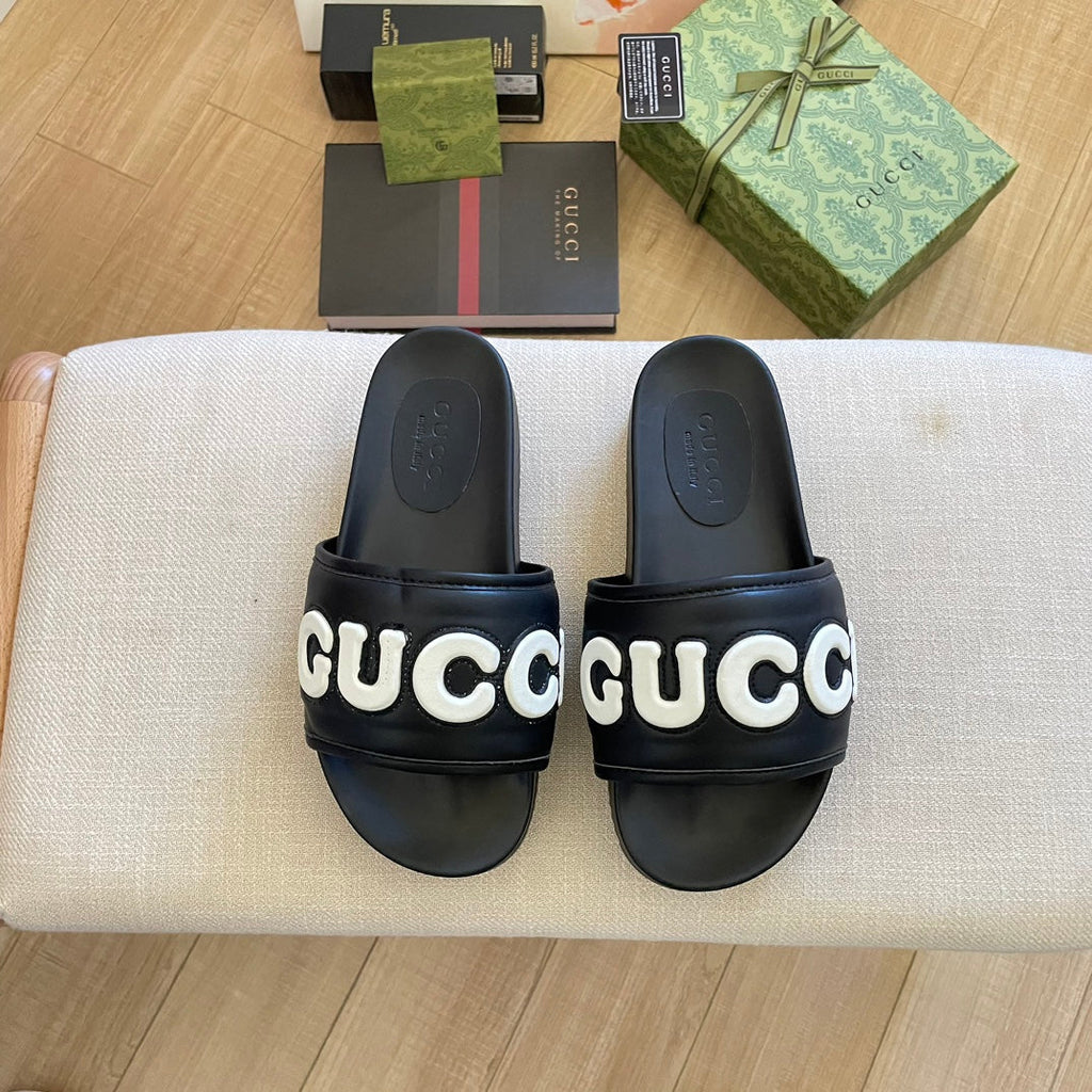 Gucci Alphabet Bread Slippers