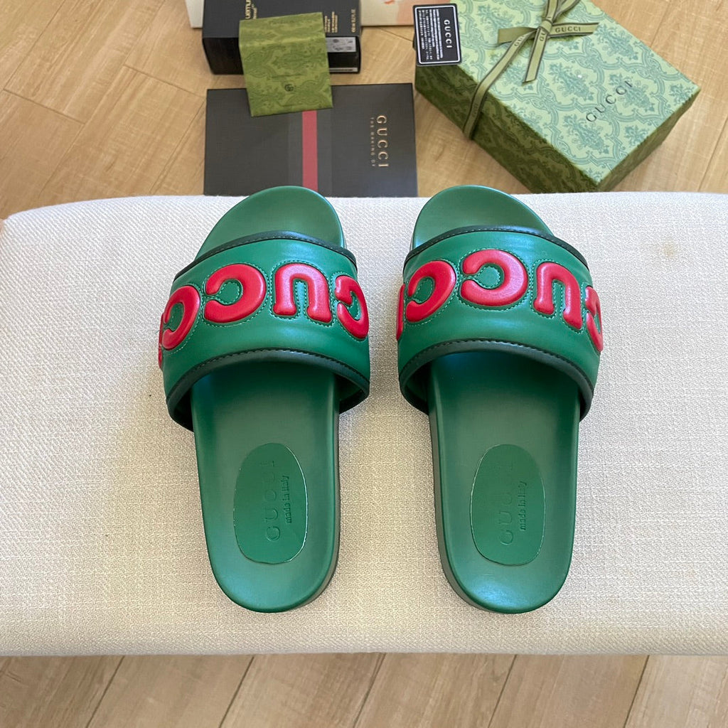 Gucci Alphabet Bread Slippers