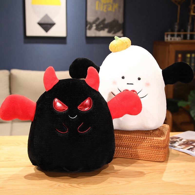 Charming Angel & Mischievous Devil Ghost Plushies